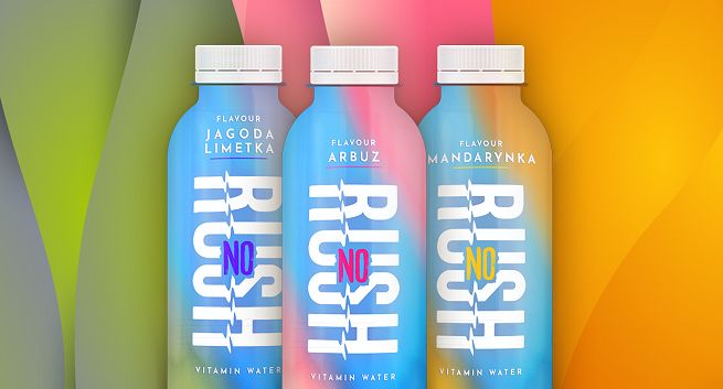 Friz promuje wody witaminowe Norush. Do kupienia w Żabce