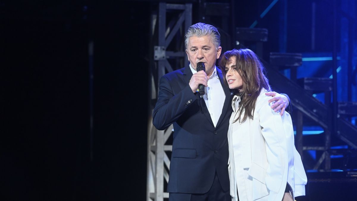 Janusz Józefowicz i Natasza Urbańska