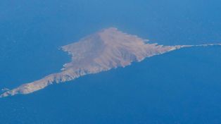 Bezludna wyspa w Grecji. Kiedyś było tu piekło