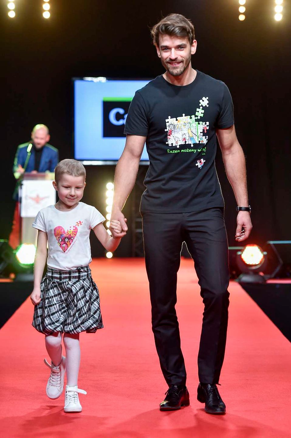 Tomasz Zarzycki - charytatywny pokaz mody "Dzieci Dzieciom" 2019