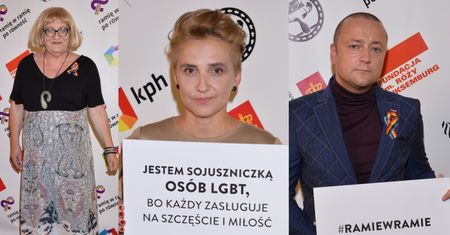 Grodzka, Scheuring-Wielgus i Czesław Śpiewa wspierają Kampanię Przeciw Homofobii (ZDJĘCIA)