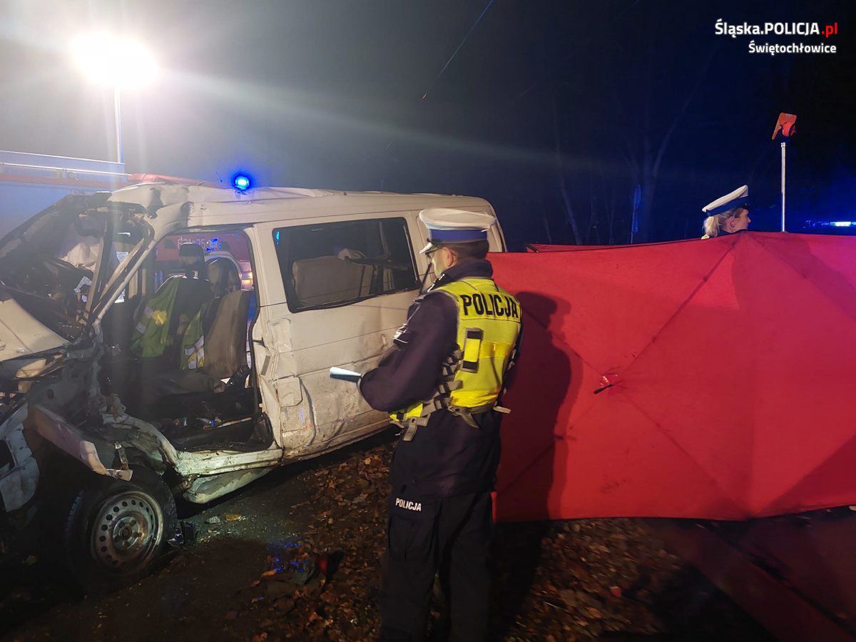 Volkswagen został mocno zniszczony