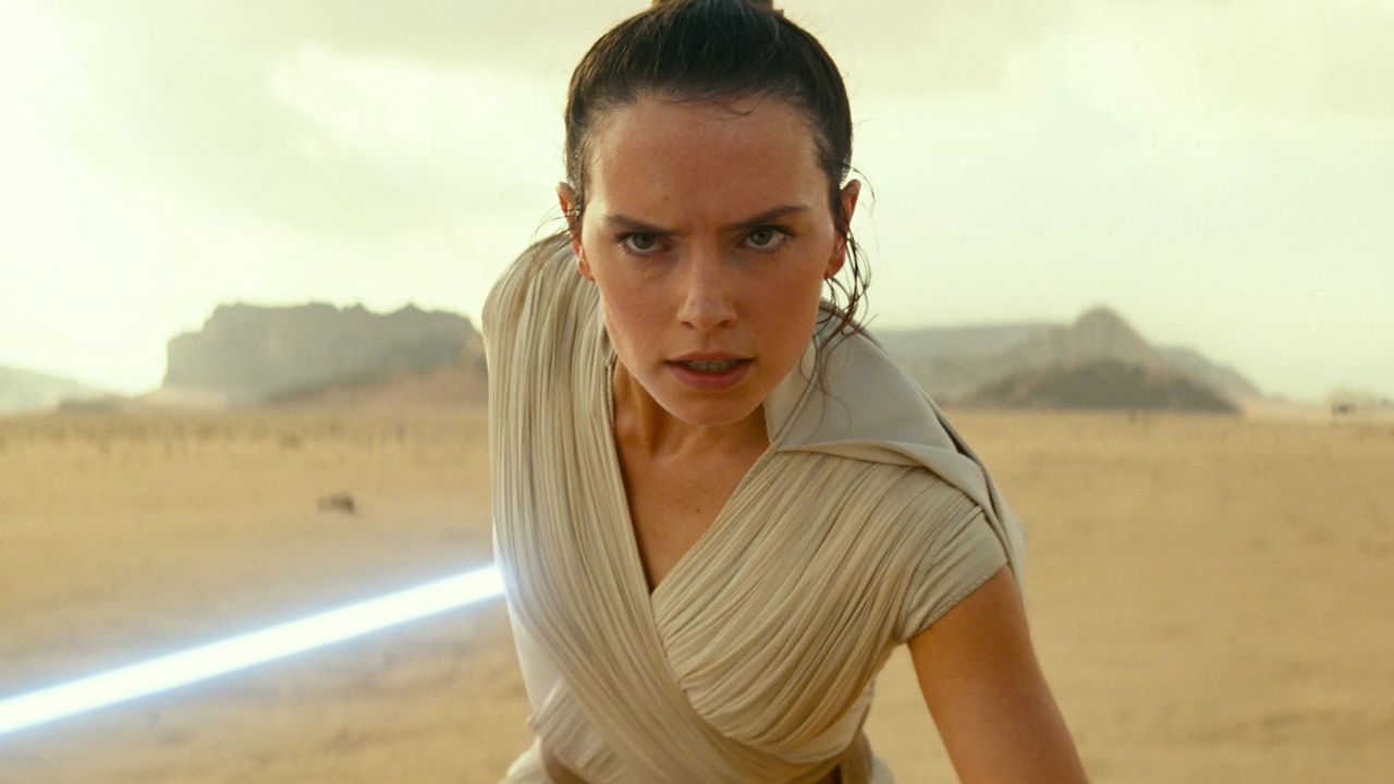 Daisy Ridley in "Star Wars"