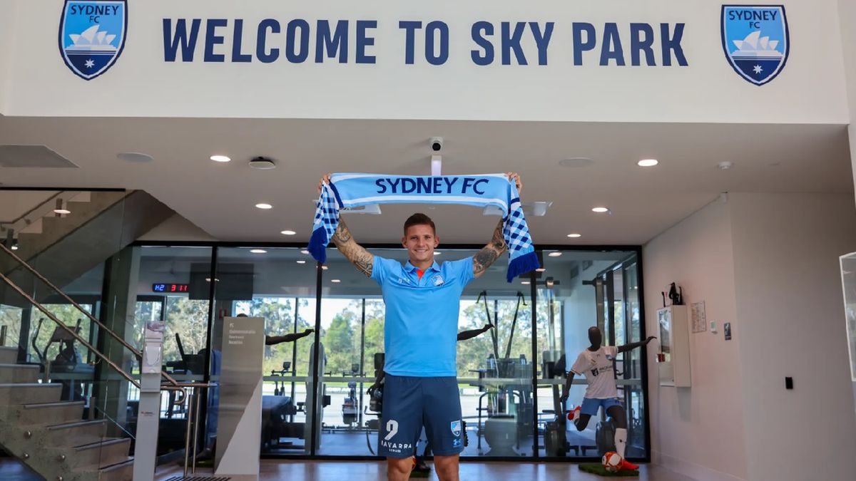 Materiały prasowe / Sydney FC / Na zdjęciu: Patryk Klimala w Sydney FC