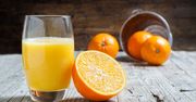 Sok pomarańczowy z soku zagęszczonego z wapniem i witaminami A, D i E