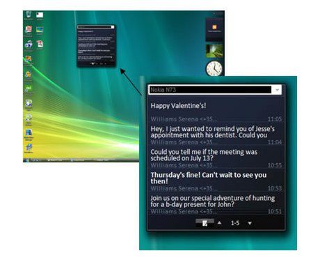 Nokia Text Messenger na Windows Vista 1
