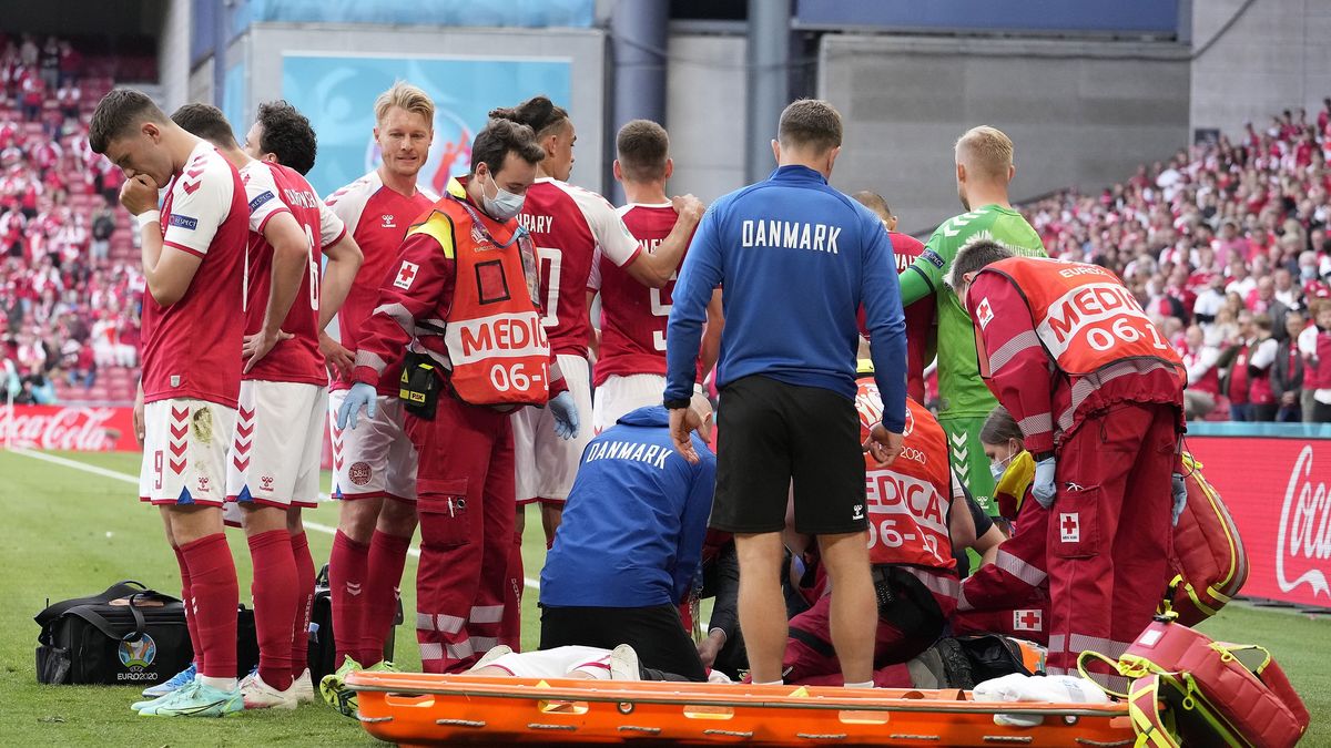 Christian Eriksen był reanimowany na boisku w Kopenhadze