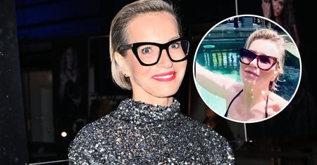 Paulina Smaszcz nadaje prosto z basenu. Akurat w urodziny Kurzajewskiego