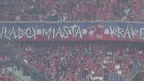 Świetna atmosfera na trybunach stadionu Wisły. Tak bawili się kibice