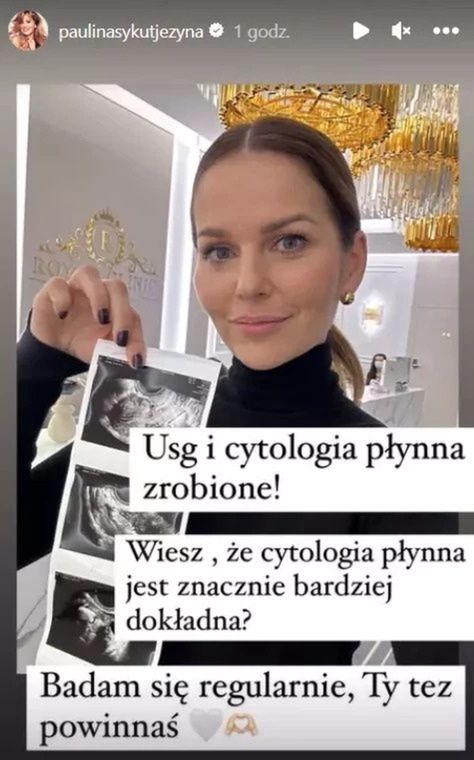 Screen z IG Pauliny Sykut