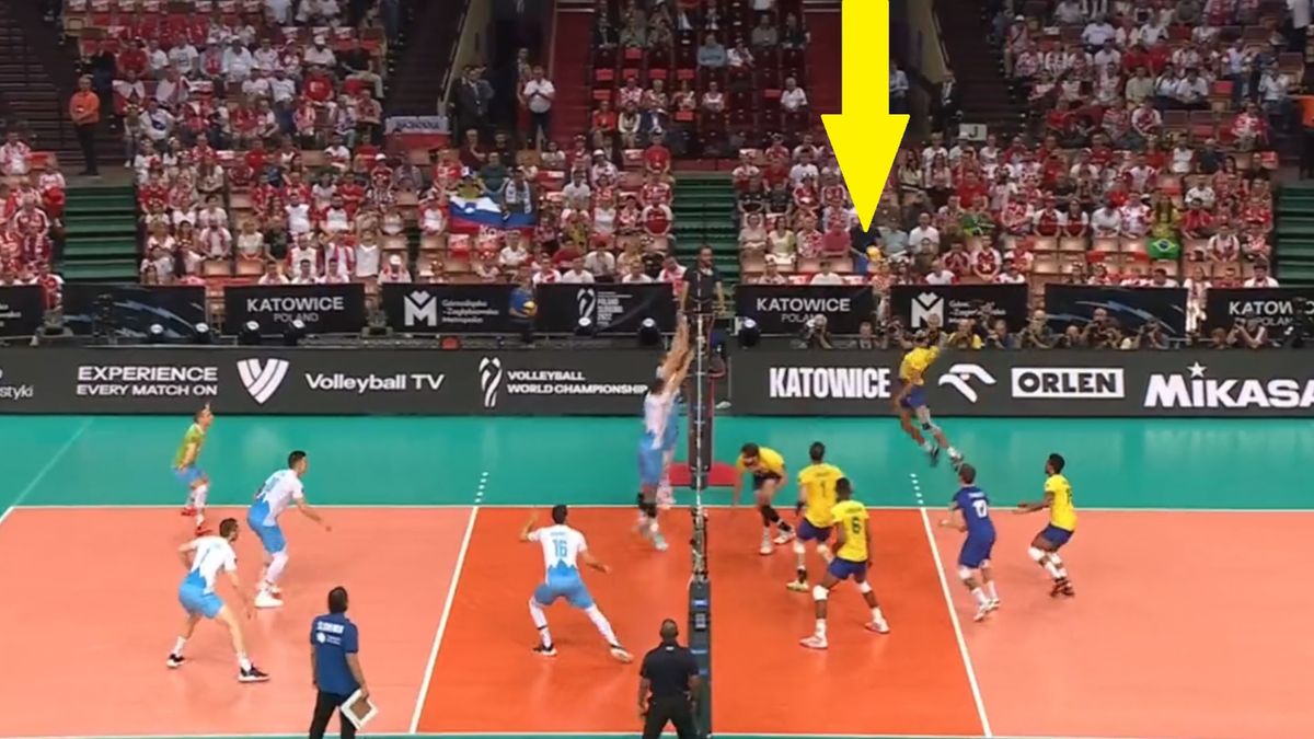 Zdjęcie okładkowe artykułu: Twitter / Volleyball World / Atak Wallace'a De Souzy