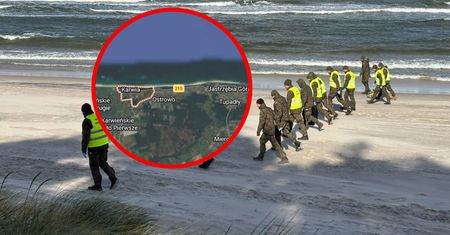 Szczątki drona znalezione na plaży w Karwi. Mieszkańcy zabierają głos