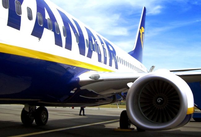 Ryanair odwołuje kolejne loty. Od poniedziałku do środy anulują 166 połączeń