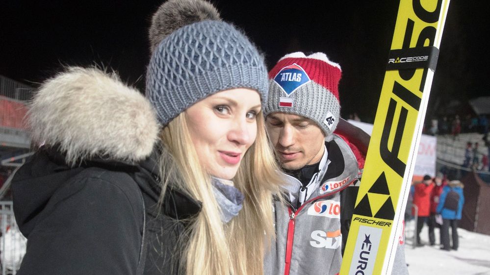 East News / Andrzej Iwanczuk/REPORTER / Na zdjęciu: Ewa Bilan-Stoch i Kamil Stoch