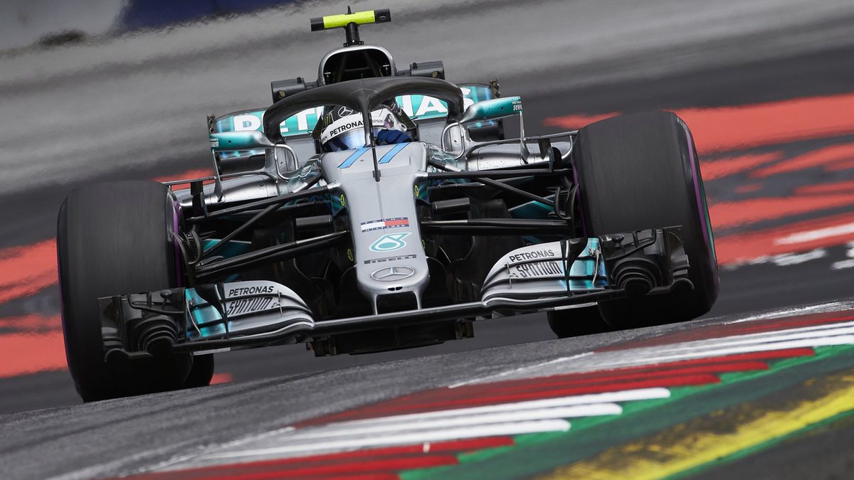 Materiały prasowe / Mercedes / Na zdjęciu: Valtteri Bottas na torze