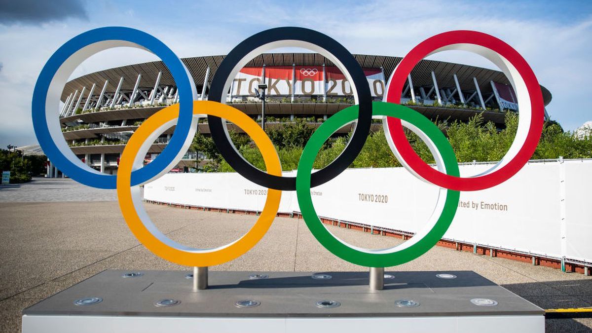 olimpijskie symbole w Tokio