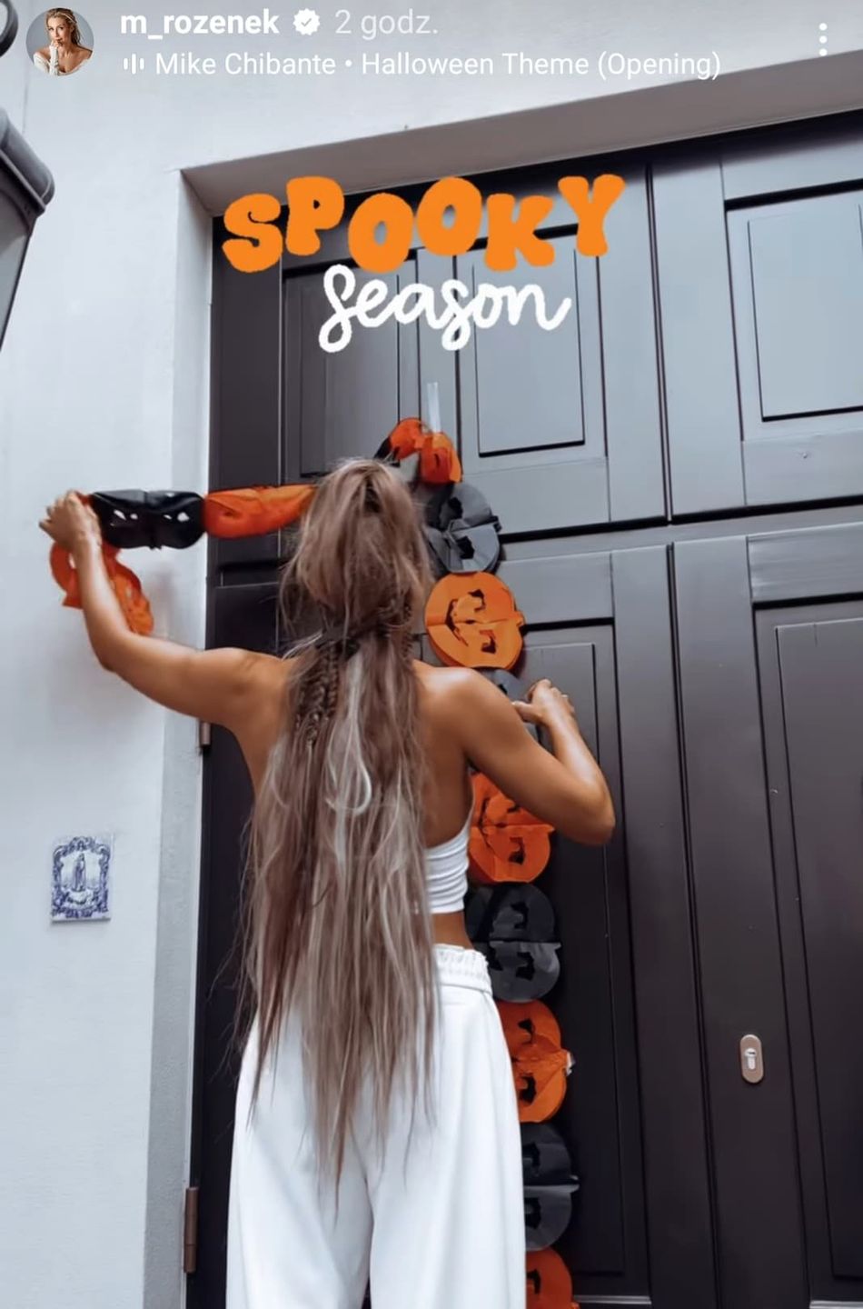 Halloween 2022 - dom Małgorzaty Rozenek