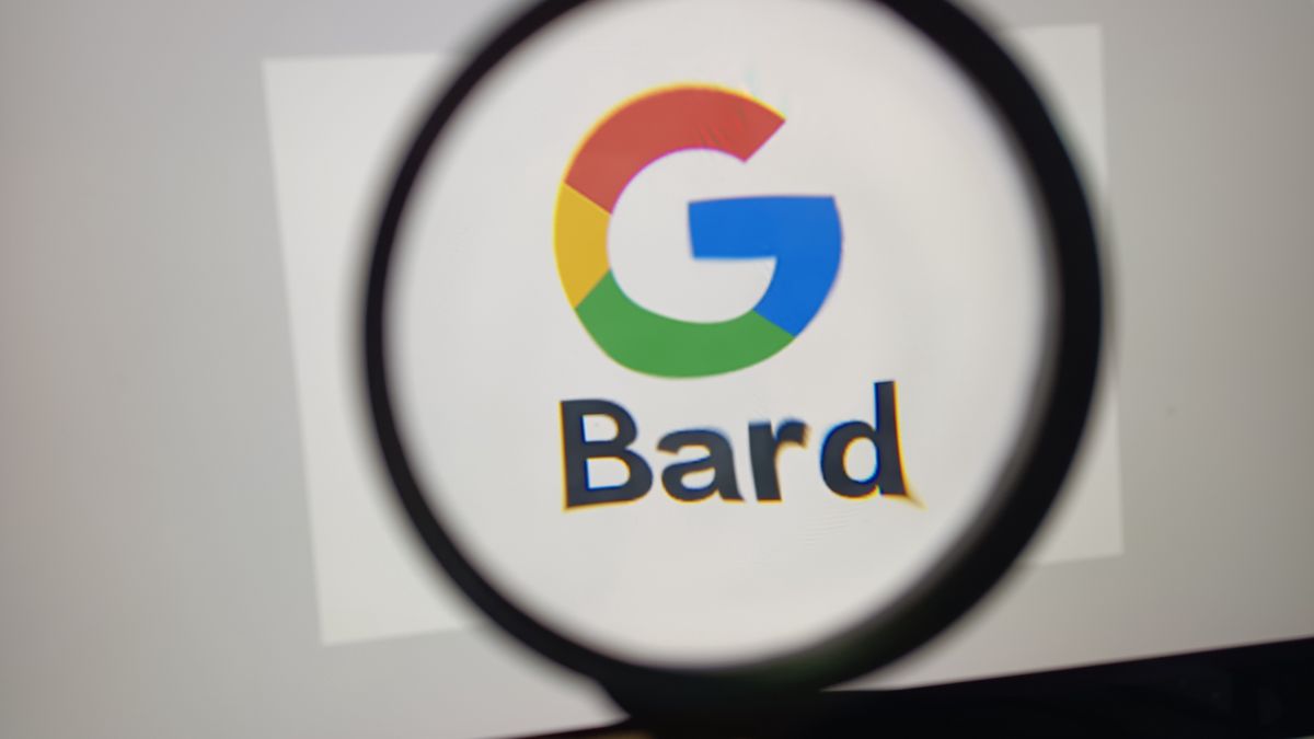 SUQIAN, CHINA - MARCH 22, 2023 - Google Bard, Suqian, Jiangsu Province, China, March 22, 2023. Us technology company Google has launched a test version of its Bard chatbot in a bid to catch up to OpenAI's popular ChatGPT. (Photo credit should read CFOTO/Future Publishing via Getty Images)