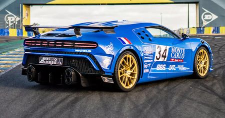 Bugatti Centodieci w hołdzie EB 110 S z Le Mans. Nie ma drugiego takiego