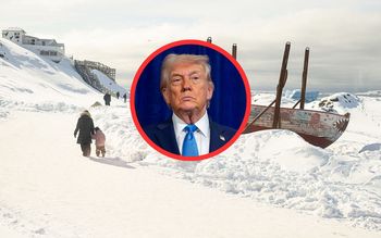 "W telefonach wrze". Polak z Grenlandii o słowach Trumpa