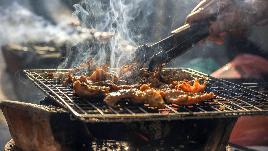 grill kiełbasa kiełbaska karkówka