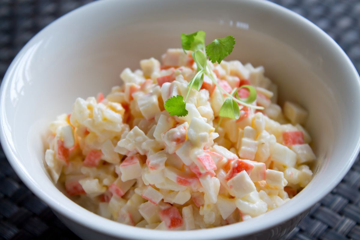 Crab stick salad - Delicacies