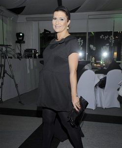 "Miłość jak z powieści": Kasia Skrzynecka pięknieje w ciąży