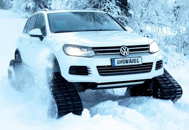 Volkswagen Snowareg, czyli wszędobylski Touareg