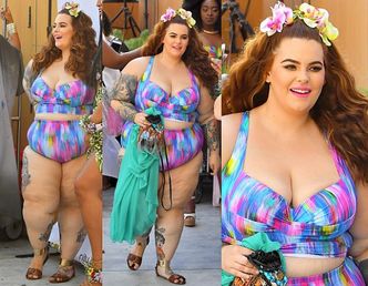 Tess Holliday miesiąc po porodzie w bikini (ZDJĘCIA)