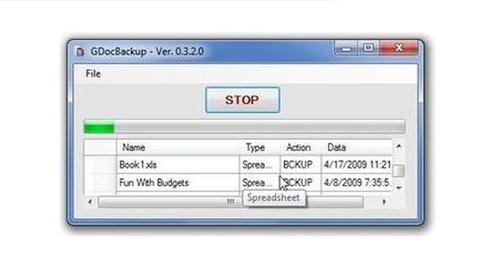 GDockBackup wykona dla Ciebie backup z Google Docs 1
