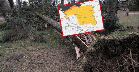 Nadciąga potężna wichura. Obejmie większość Polski