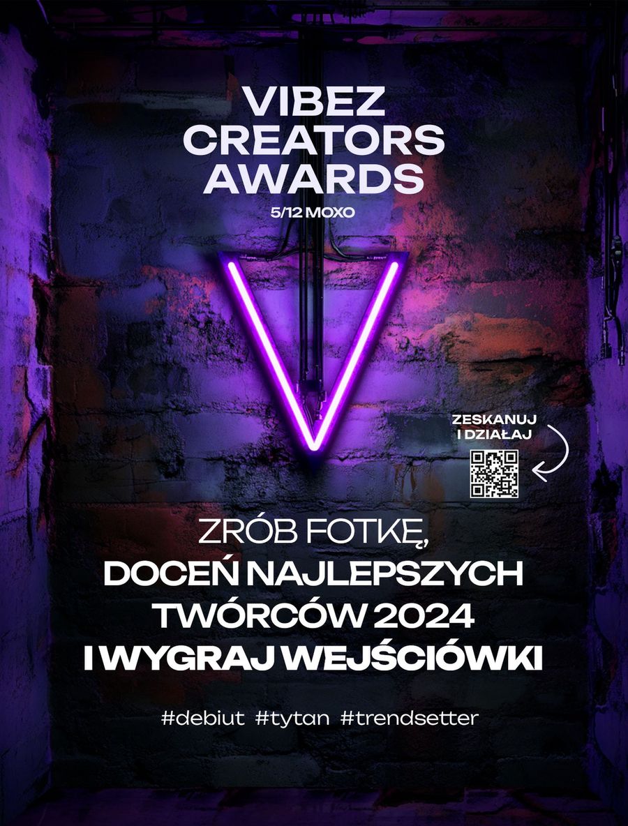 Wybierz najlepszego twórcę Vibez Creators Awards