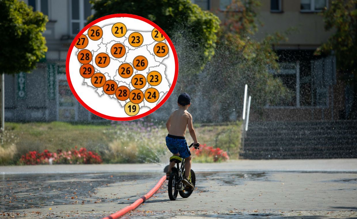 Żar wleje się do Polski. 29 stopni w cieniu