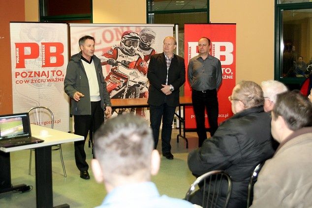 Kolegę z toru wspominał m. in. Paweł Bukiej (fot. Michał Szmyd)