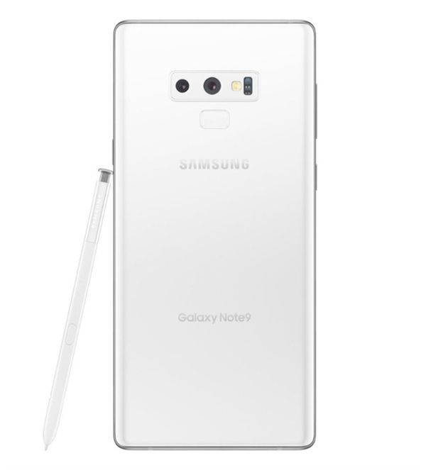 Samsung Galaxy Note 9 w białej wersji kolorystycznej