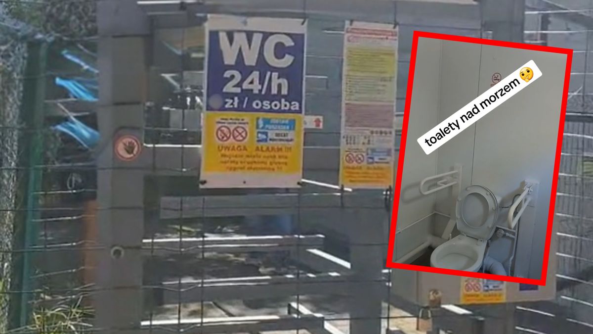 Pokazała, ile kosztuje toaleta w Dźwirzynie