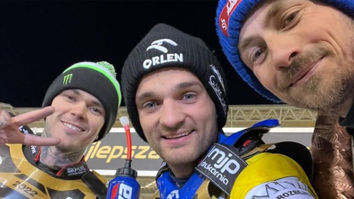 Na zdjęciu od lewej: Woffinden, Zmarzlik, Madsen