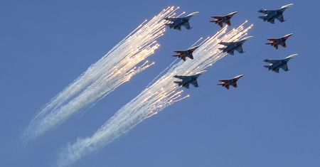 Działo się we wtorek w nocy. Rosyjskie Su-27 nad Bałtykiem