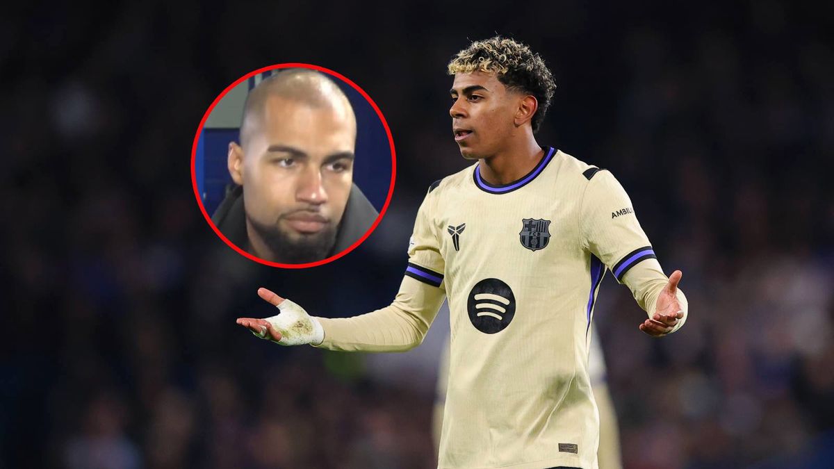 Getty Images / James Gill - Danehouse/Twitter/El Chiringuito TV / Lamine Yamal i Robert Sanchez (w kółku)