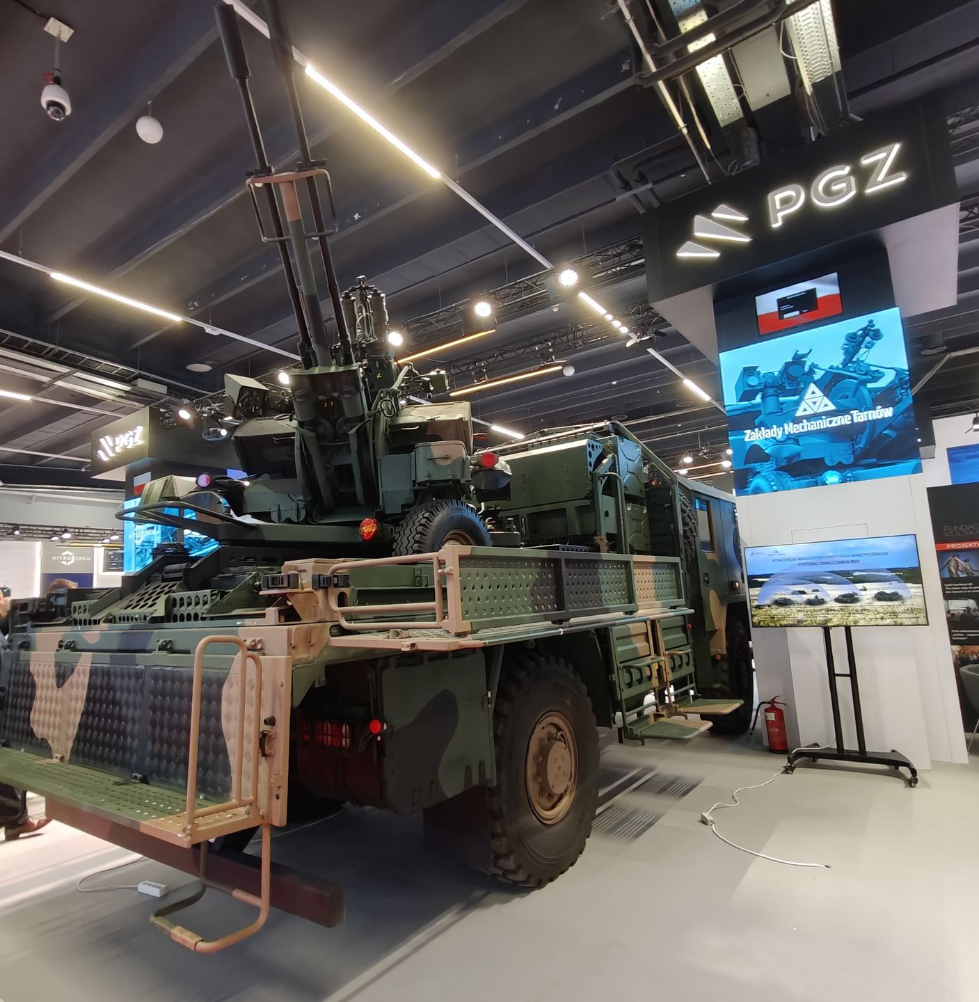 PSR-A Pilica na targach MSPO 2025.