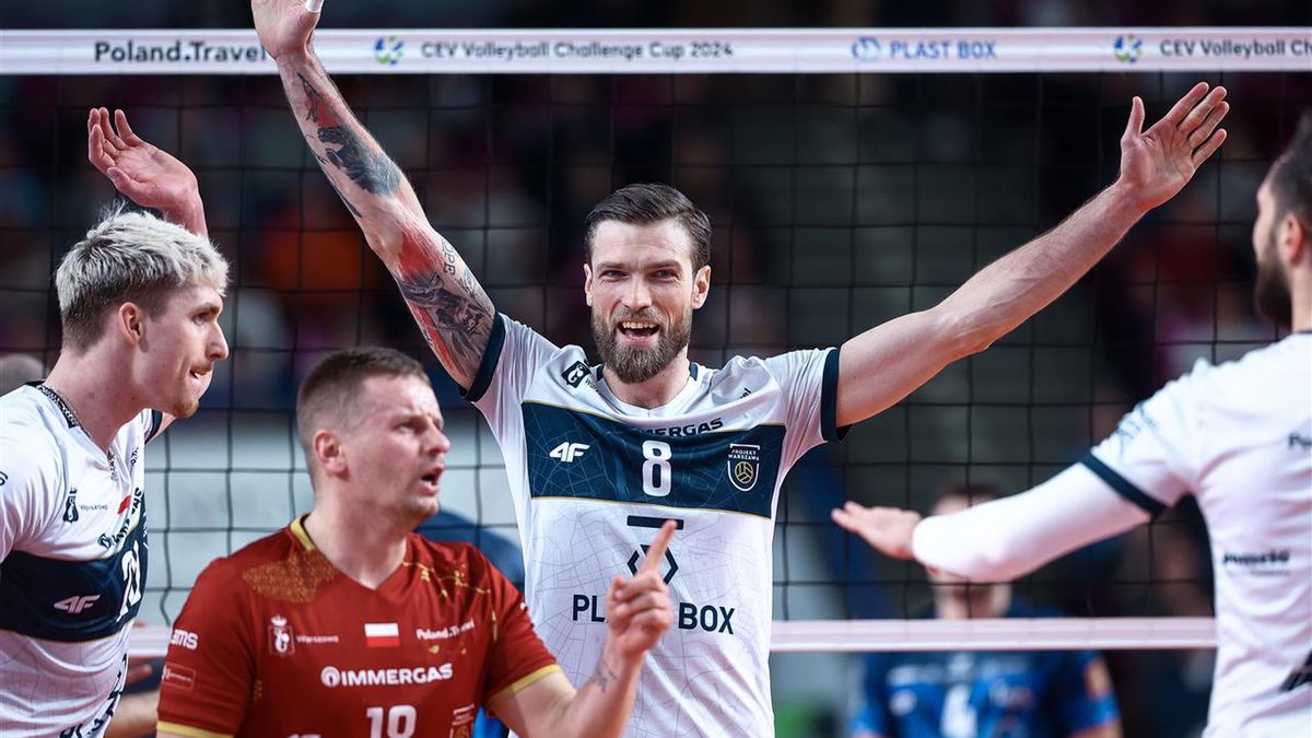 Materiały prasowe / CEV / Na zdjęciu: Siatkarze Projektu Warszawa