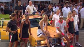 US Open tuż, tuż. Gwiazdy tenisa na ulicach Nowego Jorku