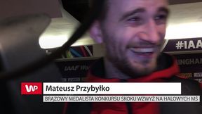 Mateusz Przybyłko popłakał się ze szczęścia. "Cieszę się jak dziecko" (WIDEO)