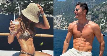 Walka na SZEŚCIOPAKI Lewandowskich: Anna i Robert prezentują imponującą formę w słonecznej Italii. Robią wrażenie? (FOTO)