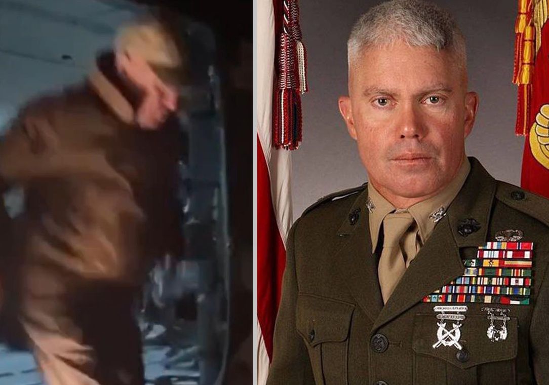 Po lewej Jewgienij Prigożin, rosyjski biznesmen kierujący Grupą Wagnera. Po prawej emerytowany pułkownik marines Andrew Milburn, założyciel grupy Mozarta, która szkoli ukraińskie wojsko