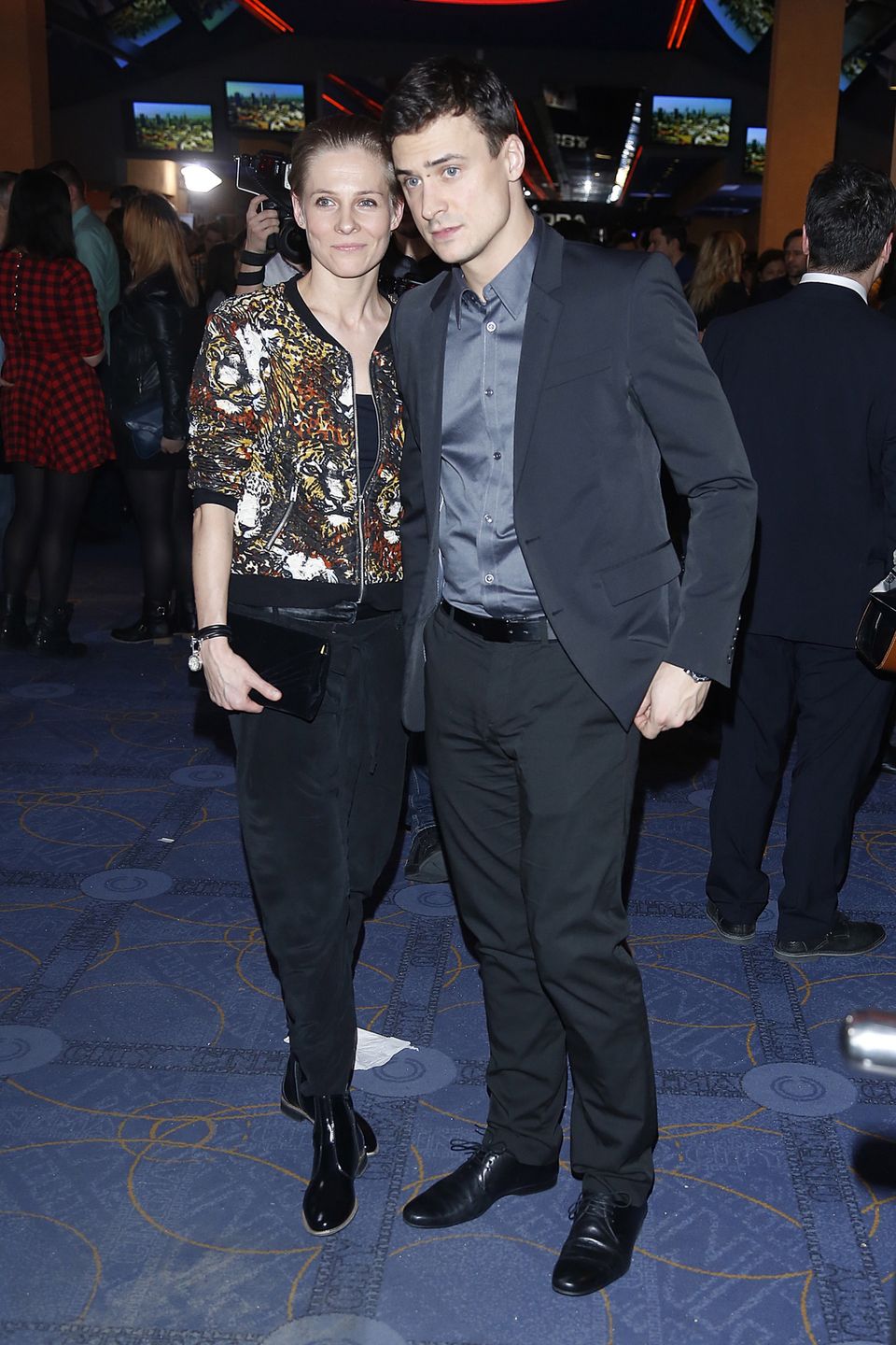 Mateusz Damięcki i Paulina Andrzejewska
