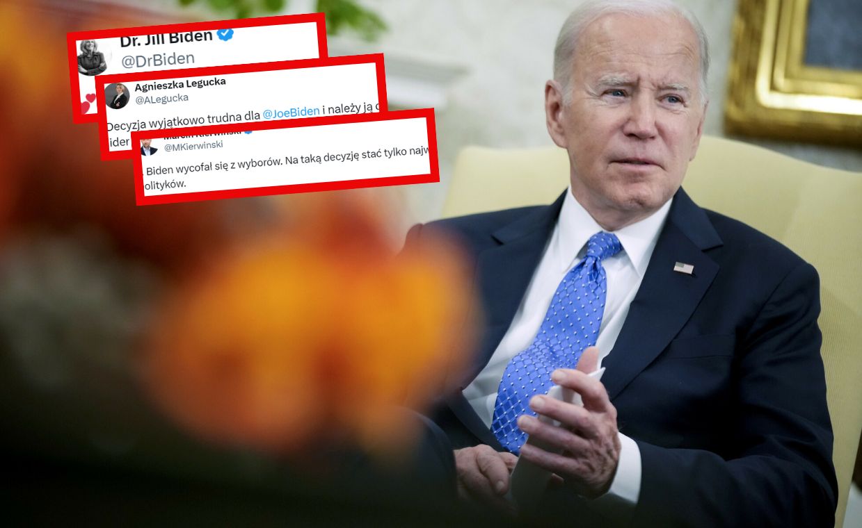 Biden się wycofał. W sieci lawina komentarzy