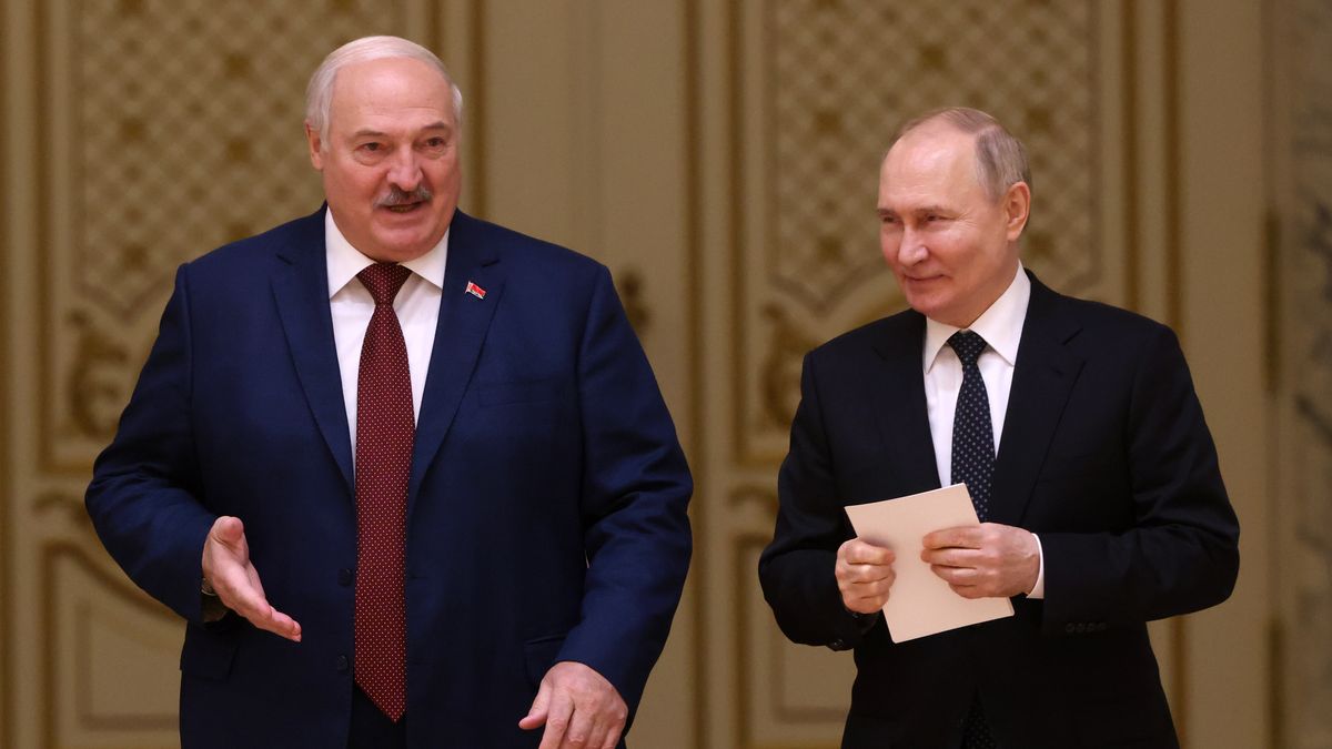 Zdjęcie okładkowe artykułu: Getty Images / Na zdjęciu: Aleksandr Łukaszenka oraz Władimir Putin