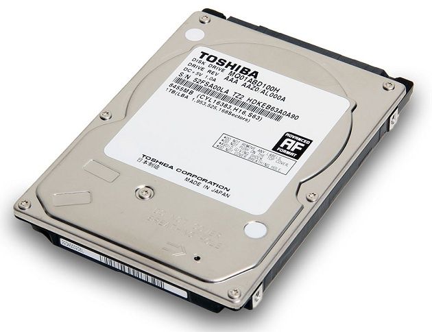 Toshiba MQ01ABD100H dysk hybrydowy zdjęcie