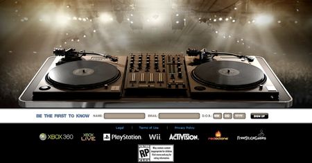DJ Hero ma stronę internetową i konsole docelowe